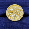 Wide Round Signet Ring