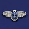 Oval Sapphire Ring