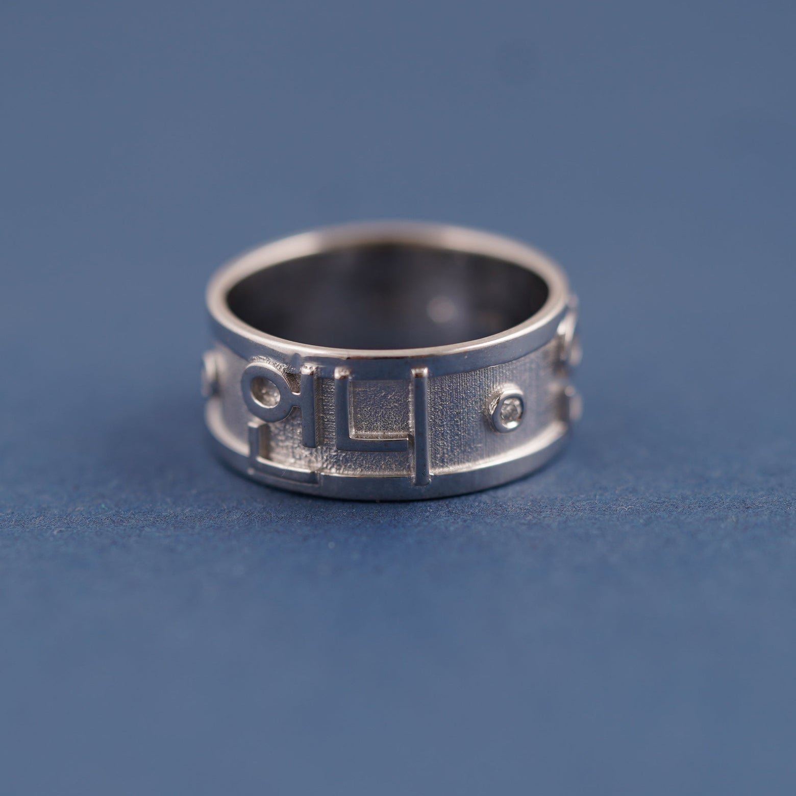 Diamonds Korean Custom Band Ring