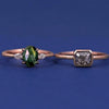 Sapphire and Diamond Partners Rings