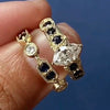 Diamonds and Sapphires Rings