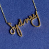 Copy of Handwriting Nameplate Necklace