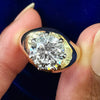 Round Lab Diamond Ring