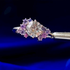 Sapphire Cluster Ring
