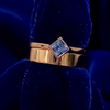 Princess-cut Sapphire Set