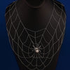 Spider w/ Pearl & Web Body Chain