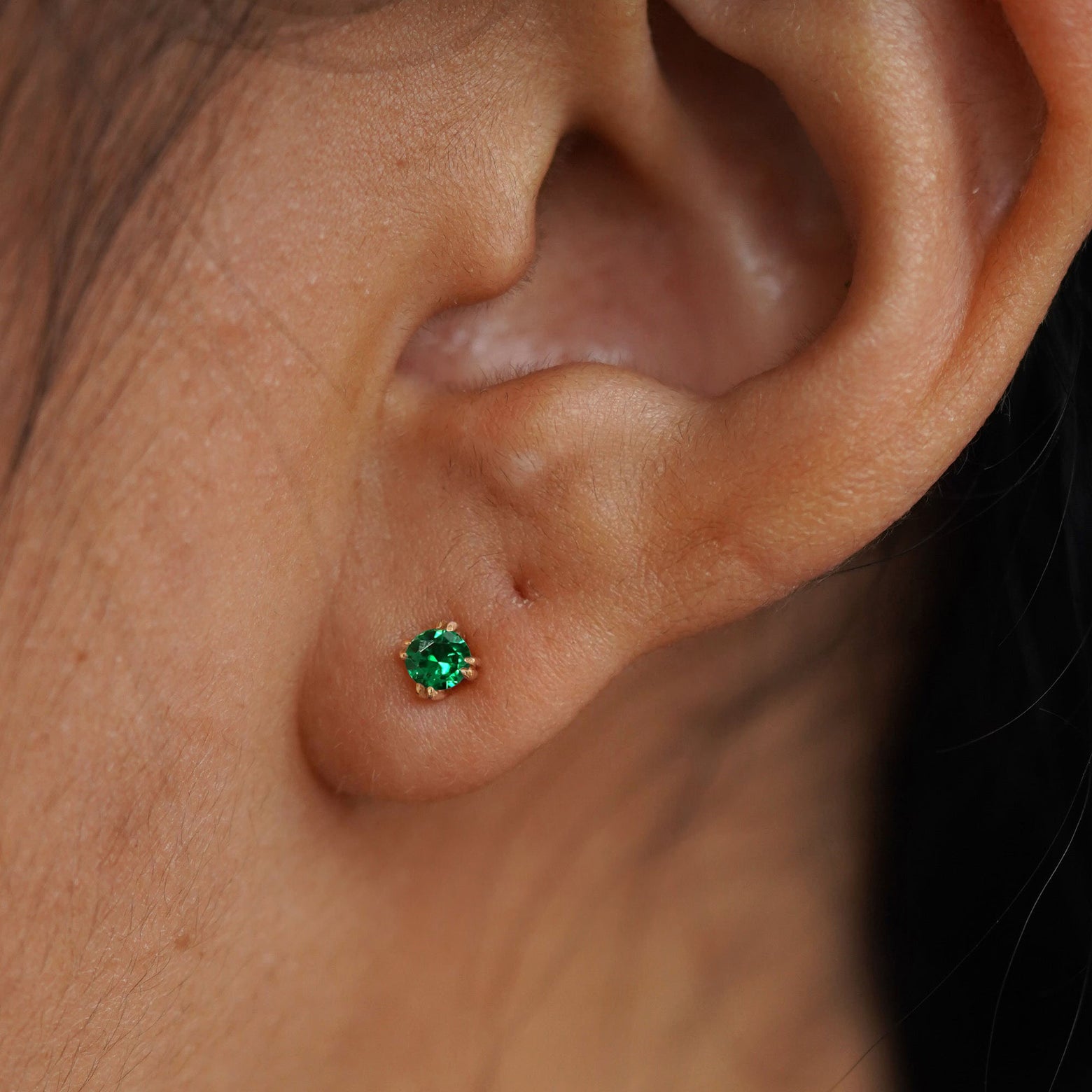 Emerald Earring
