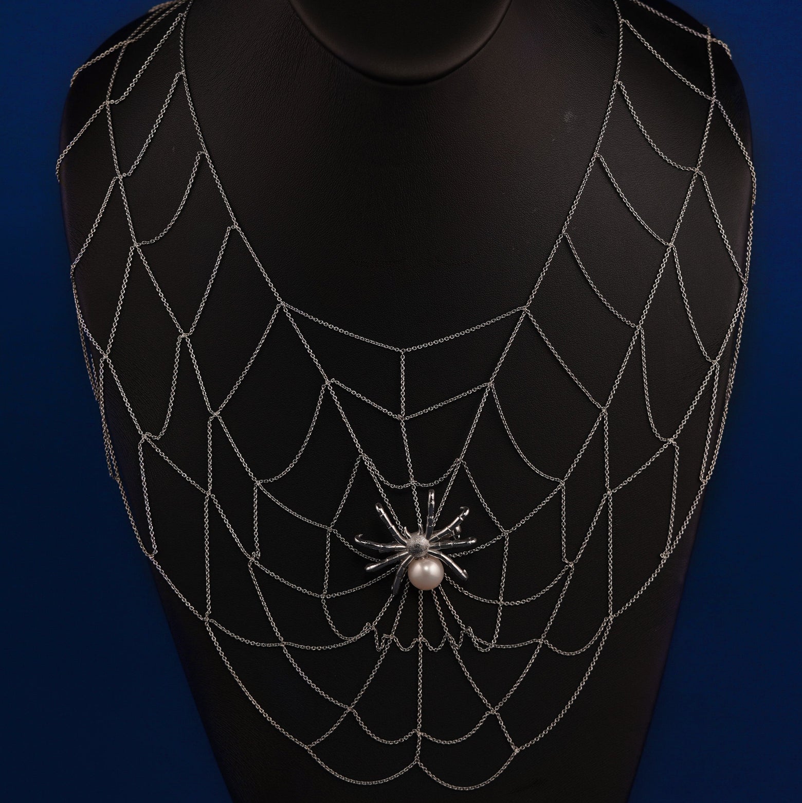 spider web necklace